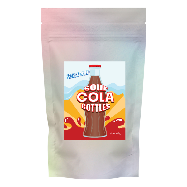 Freeze-Dried Sour Cola Bottles