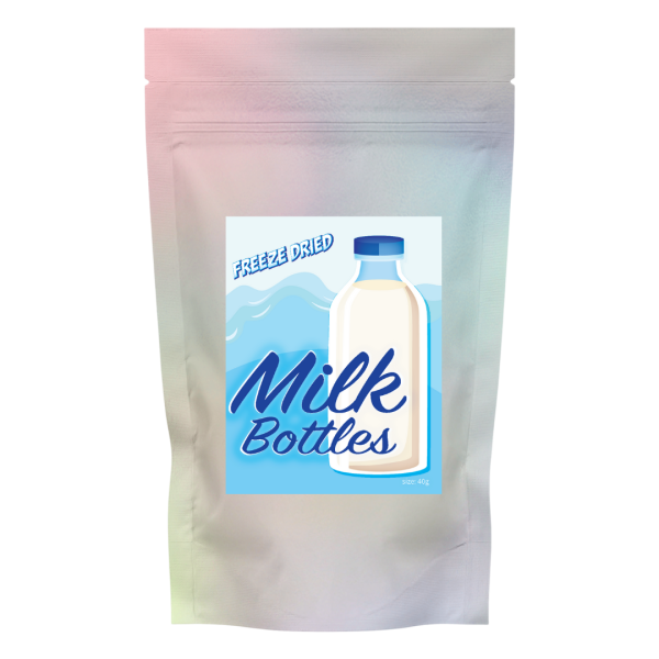 Freeze-Dried Milk Bottles